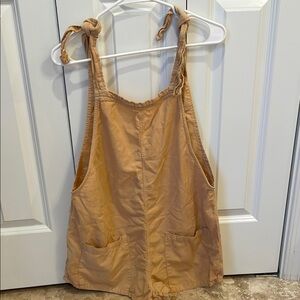 Tan Sleeveless Romper
